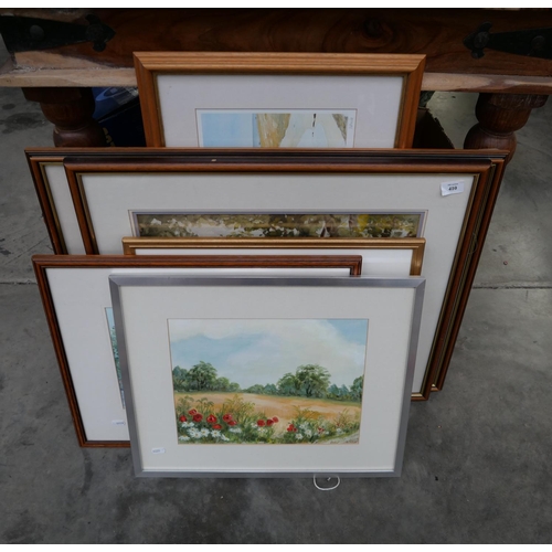 410 - Assorted Prints and Framed Pictures