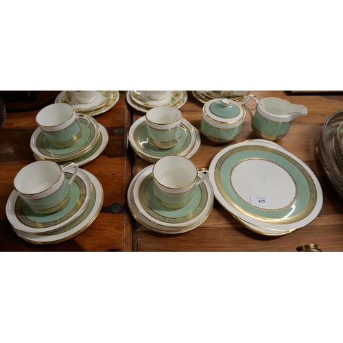 425 - Aynsley Part Tea Set