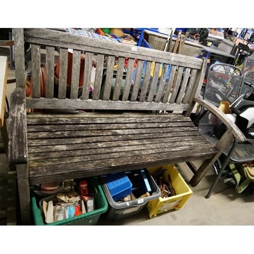 44 - Wooden Garden Bench