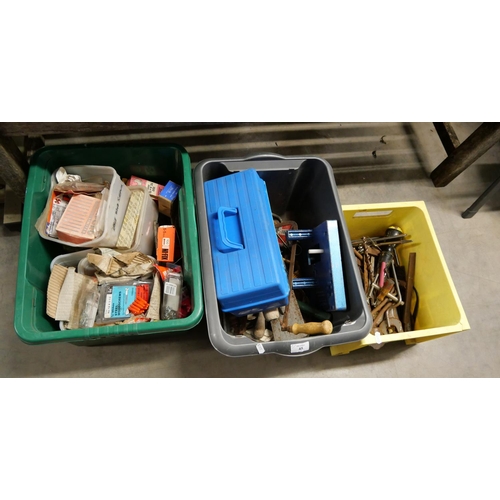 45 - 3 Boxes of Assorted Tools