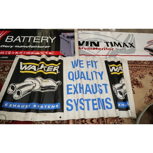 675 - Arvin Timax and Walker Exhaust Banners