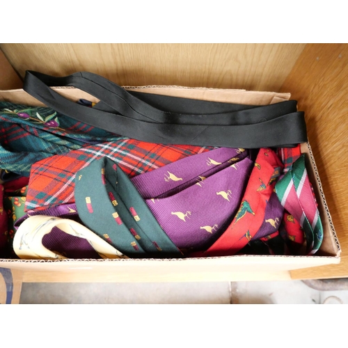 677 - Box Of Assorted  Gents Tie's