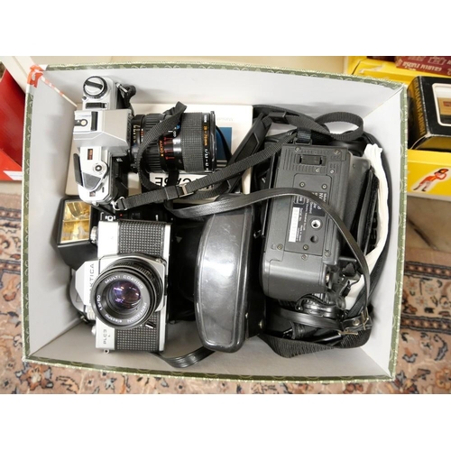 1115 - Box - Vintage Cameras & Accessories.