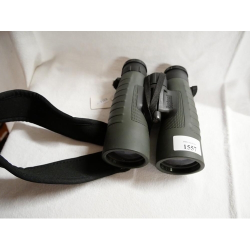 1557 - Pair of Bushnell Rubber Armoured Trophy 12 x 50 Field Binoculars.