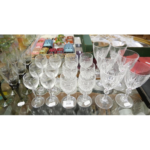 2125 - Assorted Drinking Glasses.