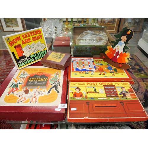 2132 - Collection of Vintage Board Games etc