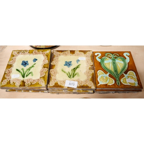 2172 - Collection of Antique Tiles