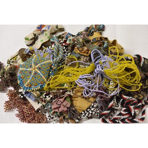 2382 - Collection of Assorted Vintage Beadwork Items.