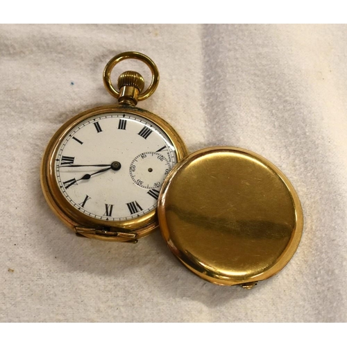 2470 - Gold Plated Elgin Pocket Watch