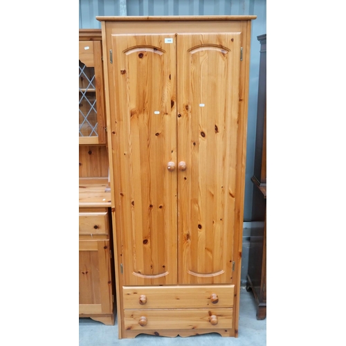 3008 - Pine Wardrobe