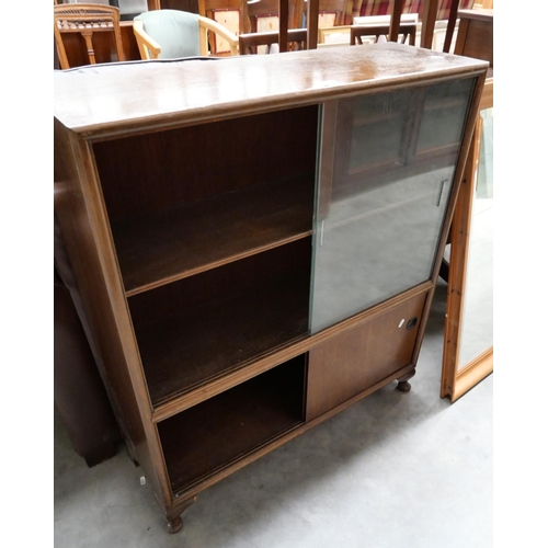 3026 - Glass Front Bookcase