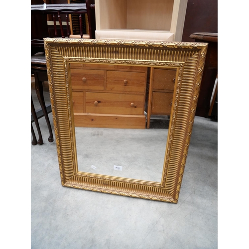 3056 - Gilt Framed Wall Mirror