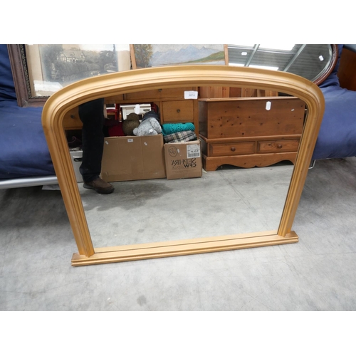 3059 - Over Mantle Mirror (92cm X 74cm approx.)