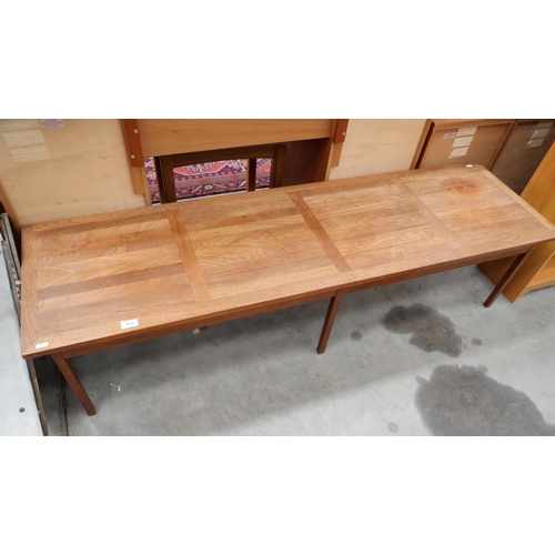 3132 - Vintage Danish Coffee Table by France & Son -164cm wide x 47.5cm deep x 40cm tall.