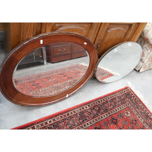 3188 - Two Oval Mirrors