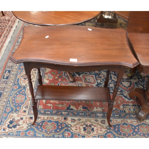 3312 - Edwardian Mahogany Window Table