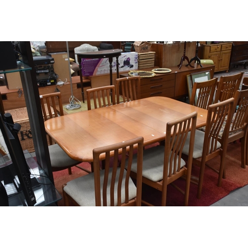 3401 - Extending Dining Table and 6 Chairs