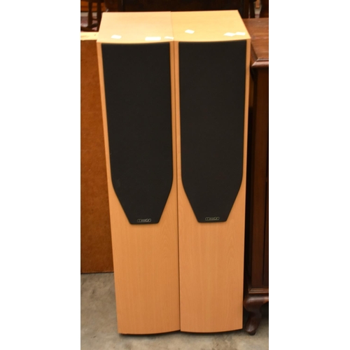 3409 - Pair of Mission Floor Standing Speakers