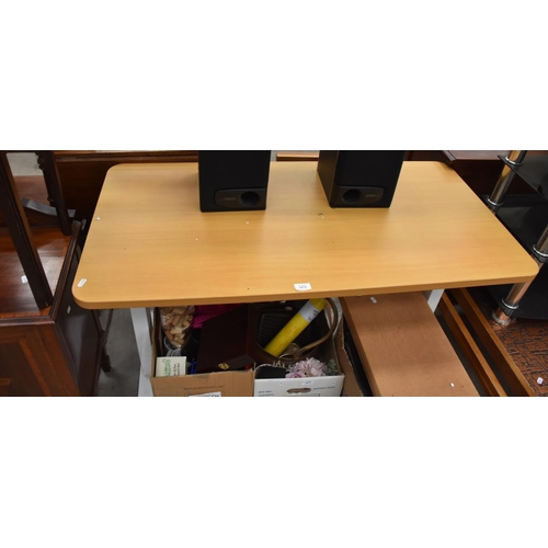 3472 - Standing / Seated Adjustable Height Computer Desk.