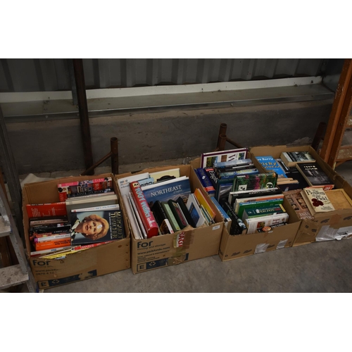 3517 - 4 Boxes - Assorted Books