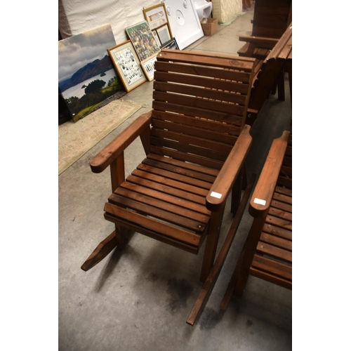 3520 - Garden Rocking Chair