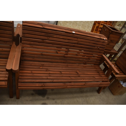 3524 - Three Seater Garden Bench