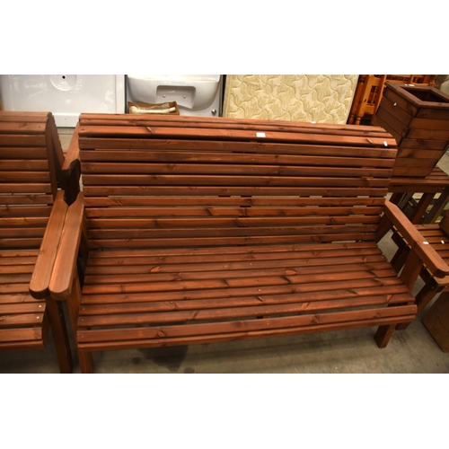 3527 - Three Seater Garden Bench