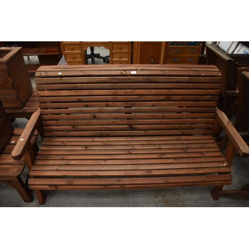 3565 - Three Seater Garden Bench