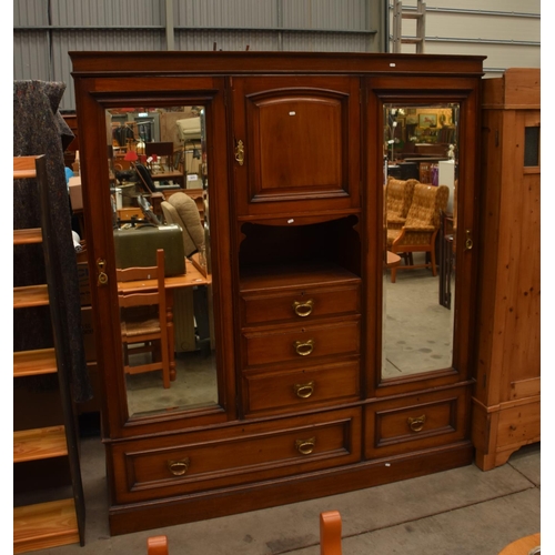 3577 - Victorian Mahogany Compactum