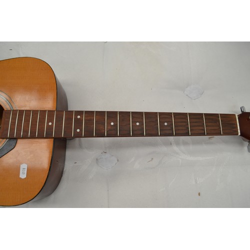 350 - Electric Guitar and Yamaha Acoustic Guitar F310