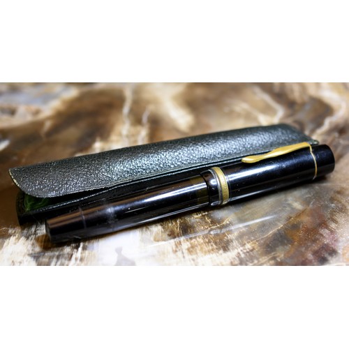 2351 - Montblanc & Ferrari Fountain Pens.
Montblanc Meisterstuck no L 139 G (OBB) on endpiece, 4810 14ct go... 