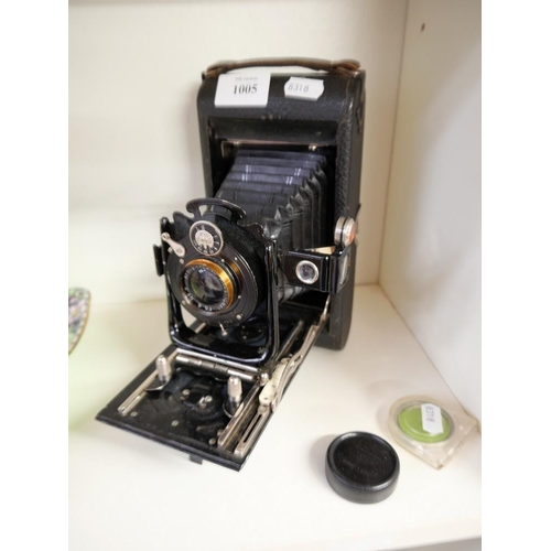 1005 - Vintage Ensign Folding Camera - Aldis-Plano Astigmat f6.8 No 2.