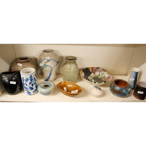 1090 - Collection of Pottery Jars, Bowls etc.