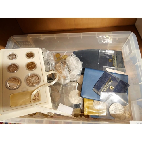 1104 - Box - Vintage & Antique UK & World Coins.