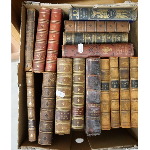 1139 - Box - Antiquarian Books (mainly leatherbound).