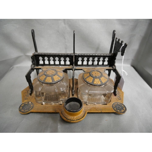 1146 - Late Victorian Inkwell (AF)