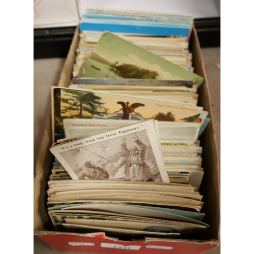 1241 - Box - Collection of Vintage Picture Postcards.