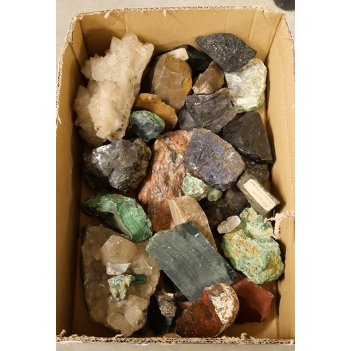 1243 - Box - Mineral & Rock Samples.