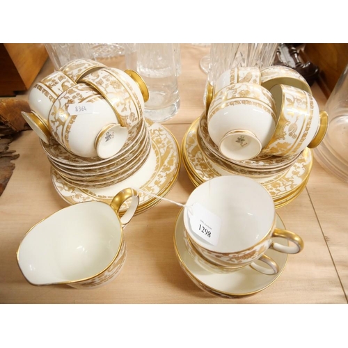 1298 - Paragon Gilded Bone China Part Tea Set,