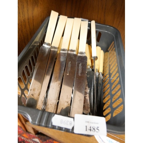 1485 - Box - EP & Other Vintage Cutlery.