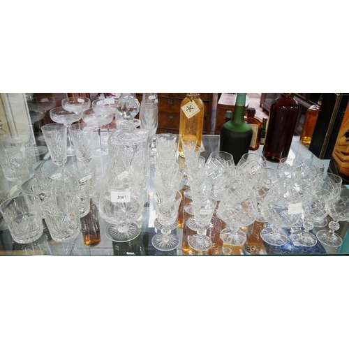 2007 - Decanter, Whisky Tumblers, Liqueur Glasses, etc.