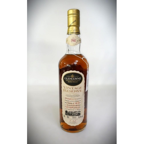 2018 - Ltd Edition 2085 / 4500 Vintage Reserve Bottle of Glengoyne Single Highland Malt Scotch Whisky.