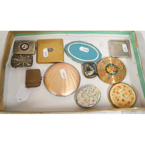 2237 - Box - Vintage Powder Compacts, Vesta Cases etc.