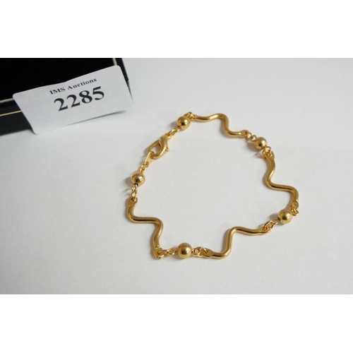 2285 - Gold Plated Bracelet