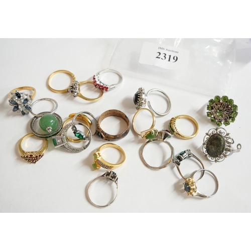 2319 - Assorted Dress Rings etc.