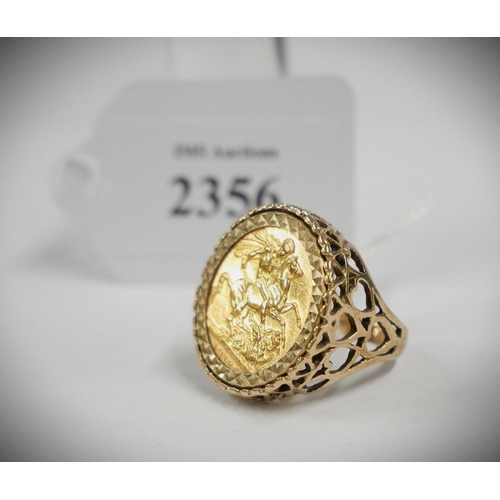 2356 - Sovereign Ring 1912, UK size S.