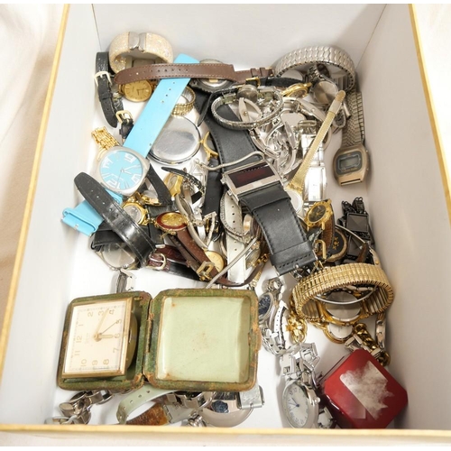 2397 - Box - Assorted Wristwatches, Clocks etc.