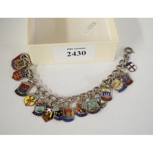 2430 - Silver Souvenir Bracelet.