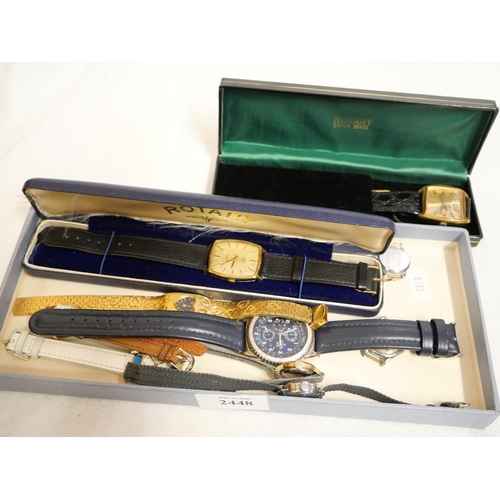 2448 - Box - Assorted Wristwatches.