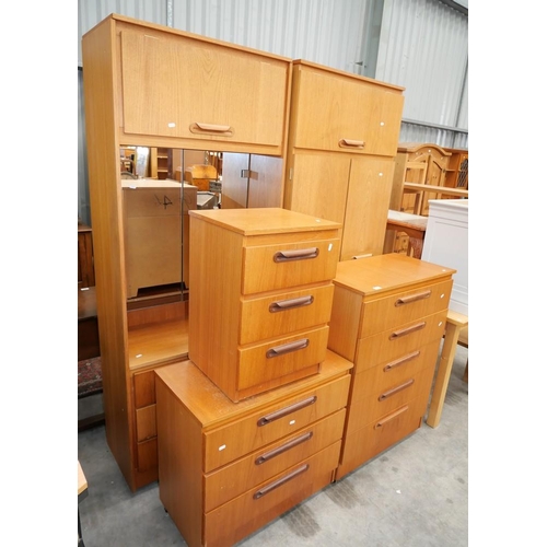 3053 - Vintage Teak Bedroom Suite